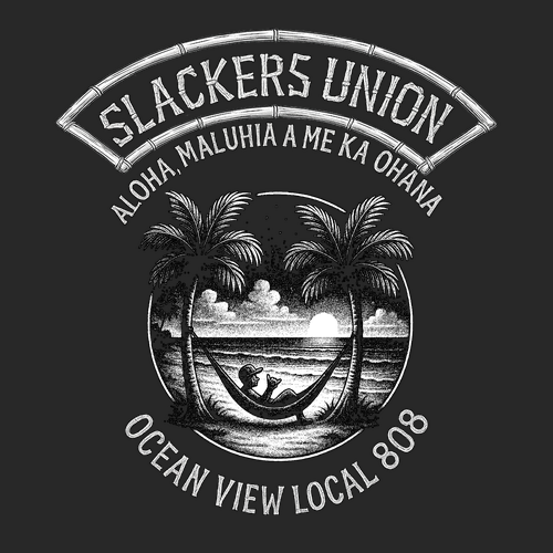 Slackers Union Ocean View Local 808 Tee