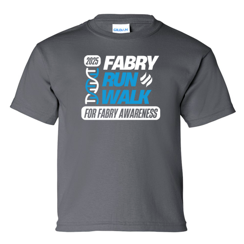 Gildan Ultra Cotton Youth Basic T-Shirt -- Charcoal