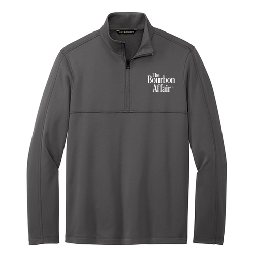Port Authority Smooth Fleece 1/4-Zip -- Graphite
