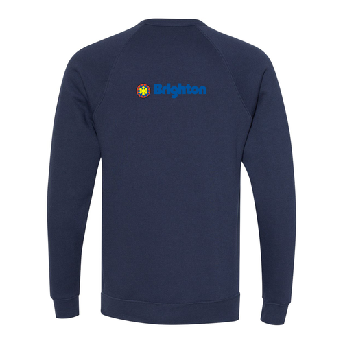 Brighton Logo 2 Full color -- Crewneck Sweatshirt Navy