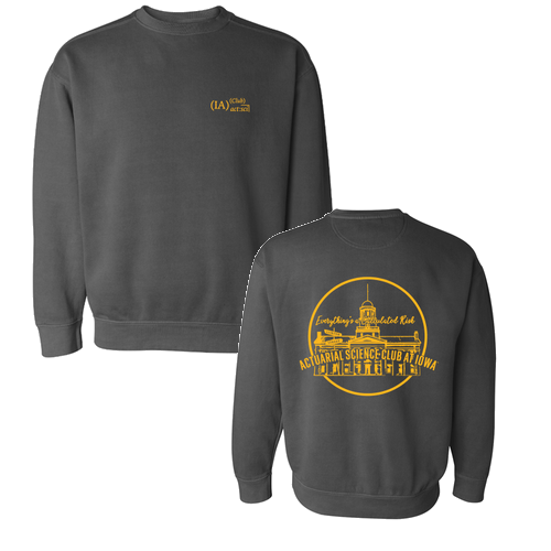 Comfort Colors Crewneck Sweatshirt -- Pepper
