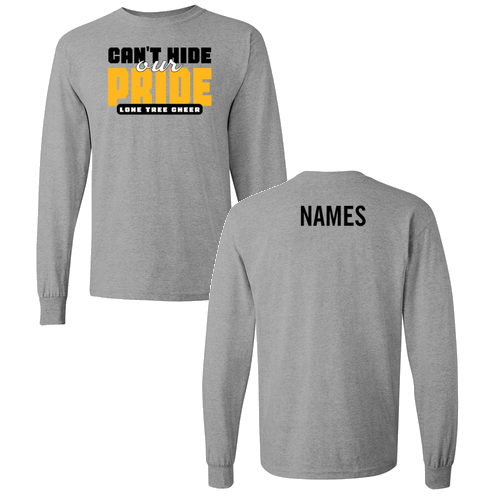 Gildan Heavy Cotton Longsleeve Basic T-Shirt -- Sport Grey