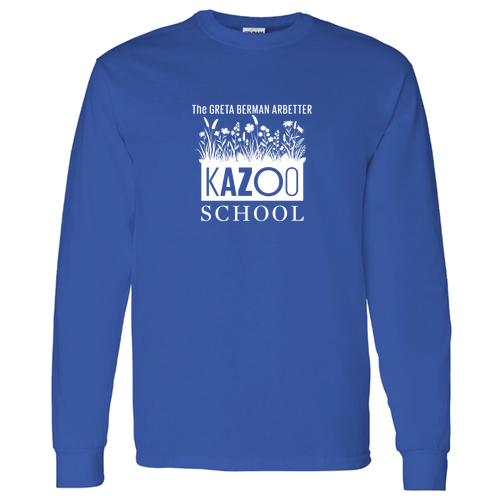 Gildan Heavy Cotton Longsleeve Basic T-Shirt -- Royal