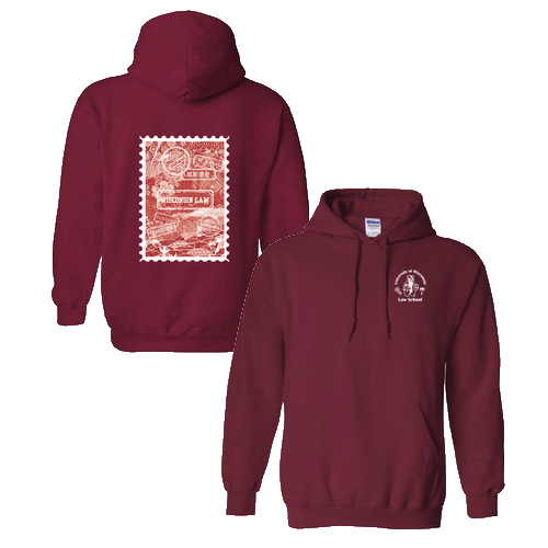 Gildan Heavy Blend Hooded Sweatshirt -- Cardinal Red