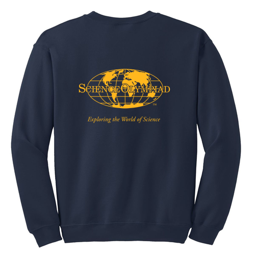Mens/Unisex Gildan Heavy Blend Crew Neck Sweatshirt -- Navy