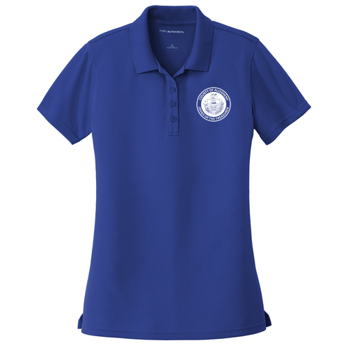 Port Authority Ladies Dry Zone UV Micro Mesh Polo -- True Royal