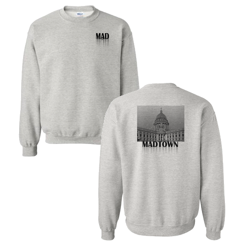 Gildan Heavy Blend Crew Neck Sweatshirt -- Ash