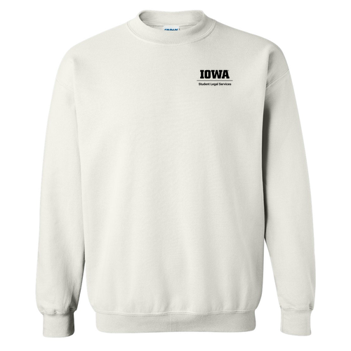 Gildan Heavy Blend Crew Neck Sweatshirt -- White