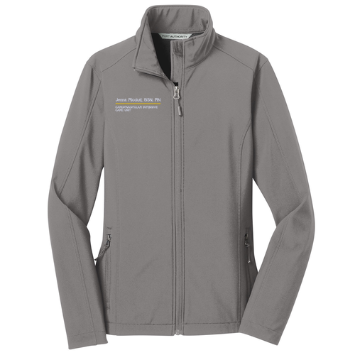 Port Authority Core Soft Shell Jacket -- Deep Smoke