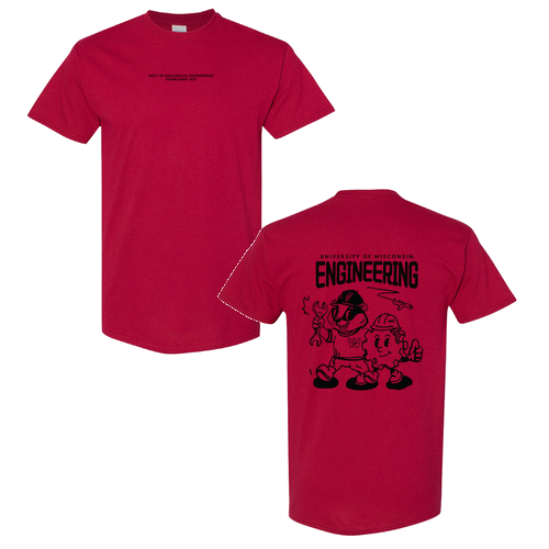 Gildan Heavy Cotton Basic T-Shirt -- Cardinal