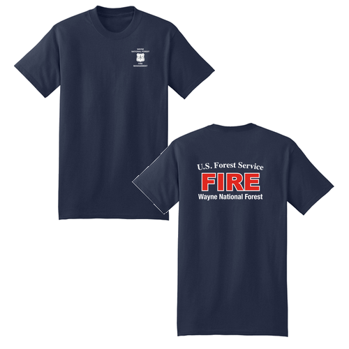 Hanes Beefy-T Basic T-Shirt -- Navy