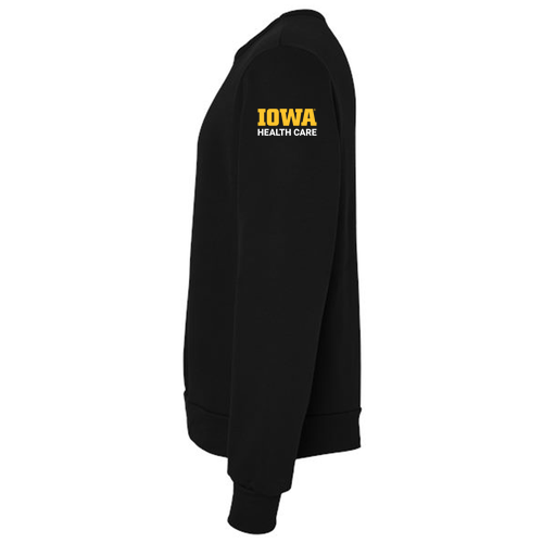 Bella+Canvas Sponge Fleece Classic Crewneck Sweatshirt -- Black