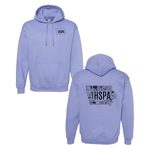 Gildan Heavy Blend Hooded Sweatshirt -- Violet
