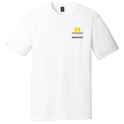Mens/Unisex District Made Soft Fitted Perfect Tri Tee -- White