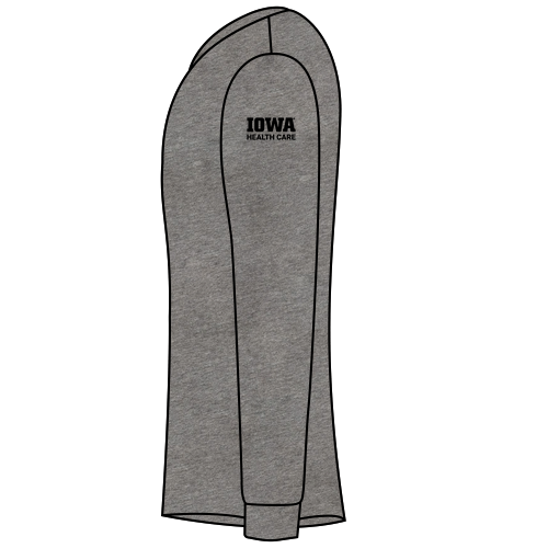 Bella+Canvas Unisex Heather Cvc Long Sleeve Tee- Heathers -- Deep Heather