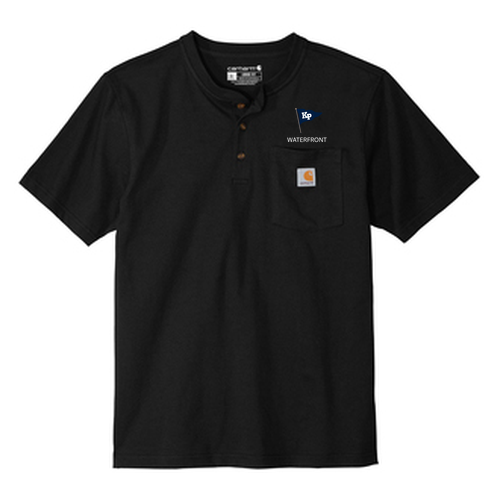 Carhartt Short Sleeve Henley T-Shirt -- Black