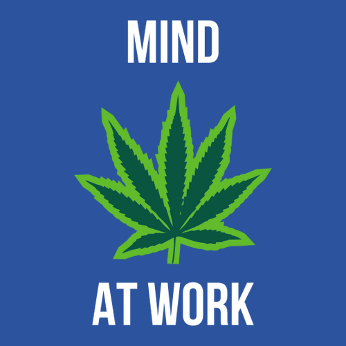 Mind at Work Embroidered Cap -- Blue