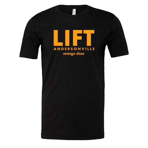 LIFT Andersonville Unisex Tee -- Black Heather