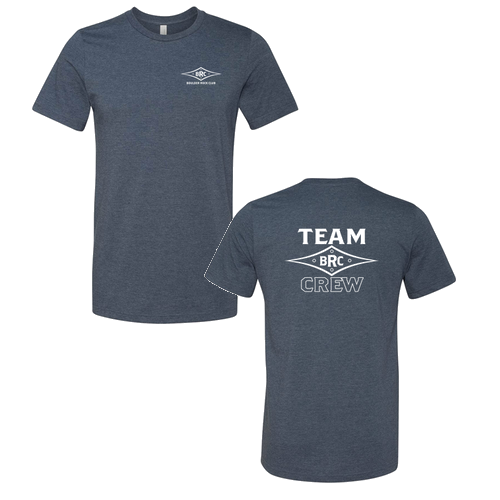Bella Canvas Unisex Heather CVC T-Shirt -- Heather Navy