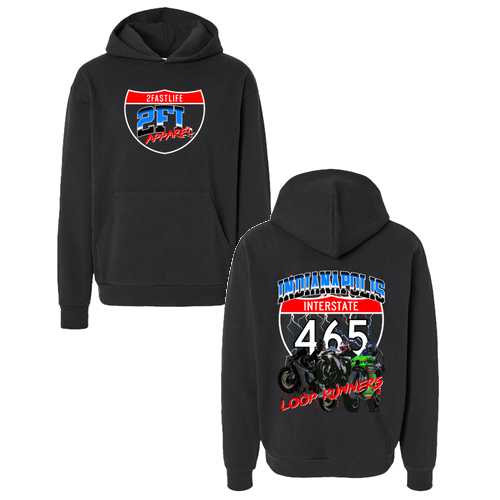 Independent Trading Co. Mainstreet Hooded Sweatshirt -- Loop runner