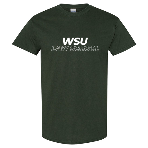 Gildan WSU Law T -- Forest Green