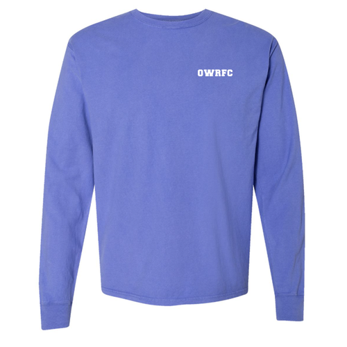 ComfortWash by Hanes Garment Dyed Long Sleeve T-Shirt Deep Forte