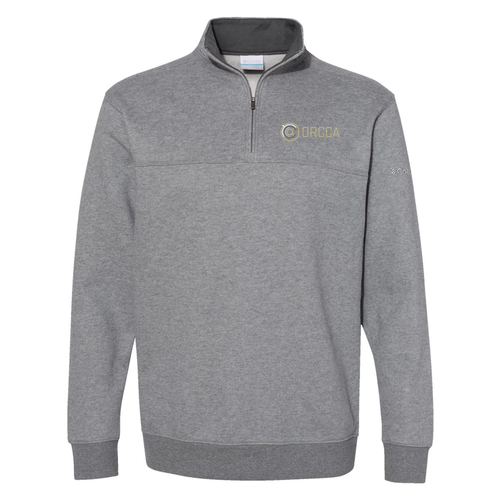 Columbia Hart Mountain II Half-Zip Pullover -- Charcoal Heather