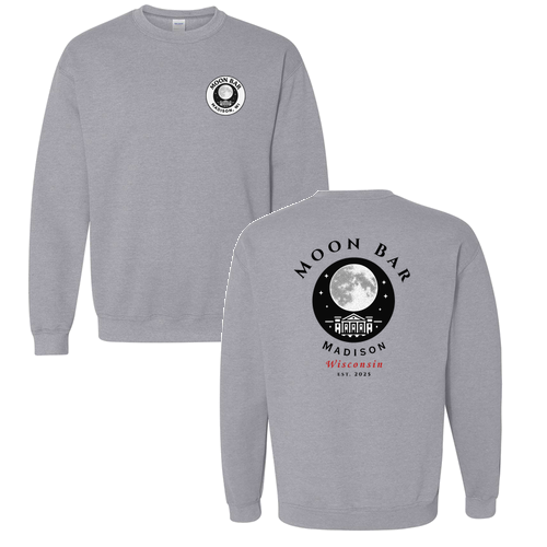 Gildan Heavy Blend Crew Neck Sweatshirt -- Sport Grey