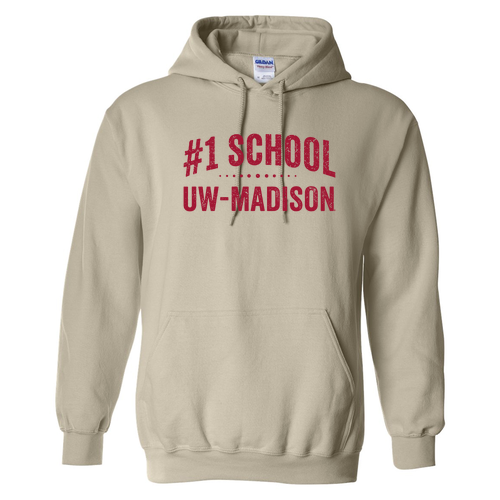 Gildan Heavy Blend Hooded Sweatshirt -- Sand