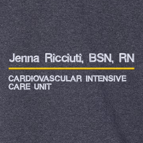 Charles River Womens Heathered Fleece Pullover -- Navy Heather