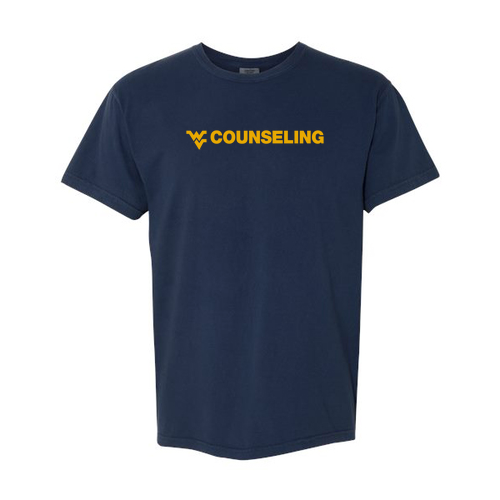 Comfort Colors Unisex Garment-Dyed Heavyweight T-Shirt -- True Navy