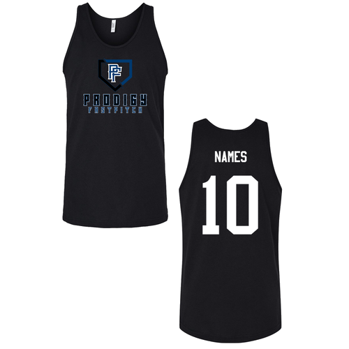 American Apparel Unisex 4.3 Oz Fine Jersey Tank -- Black