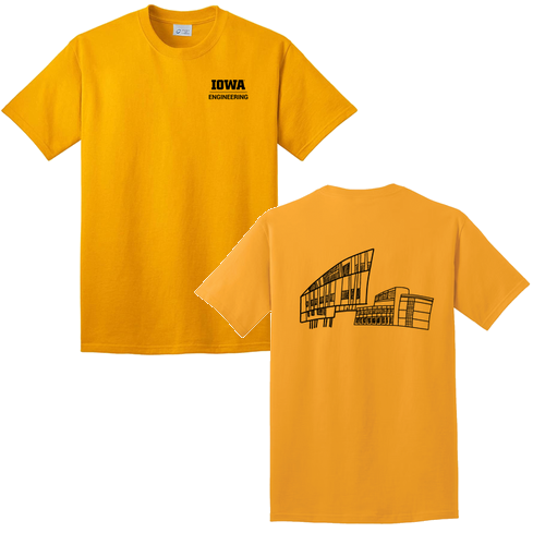 Port and Company 5.4 oz Cotton T-Shirt -- Gold