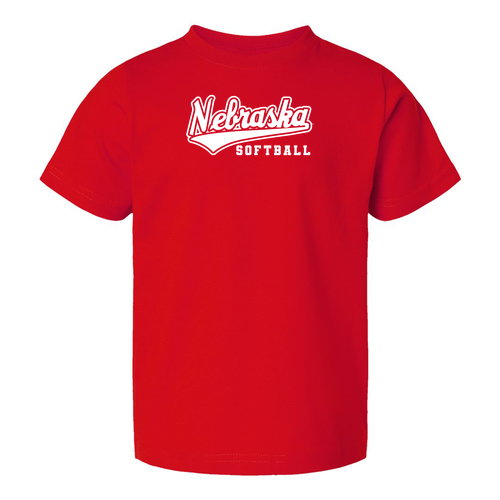 Nebraska Softball Toddler Tee
