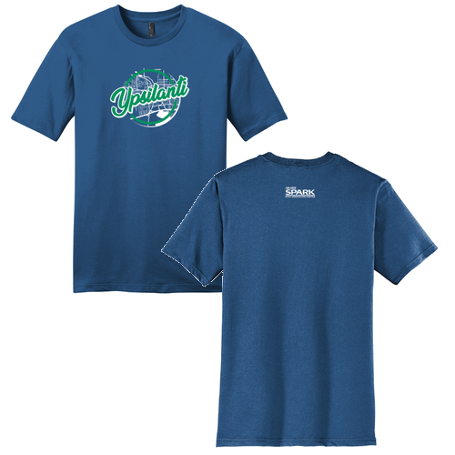 Mens/Unisex District Threads Soft Very Important Tee -- Maritime Blue