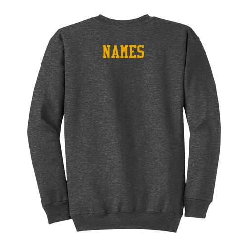 Port and Company Classic Crewneck Sweatshirt -- Dark Heather Grey