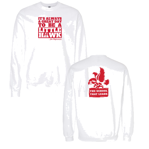 Gildan Adult Softstyle Fleece Crew Sweatshirt -- White