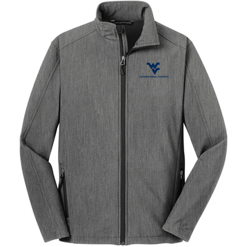 Port Authority Core Soft Shell Jacket -- Pearl Grey Heather