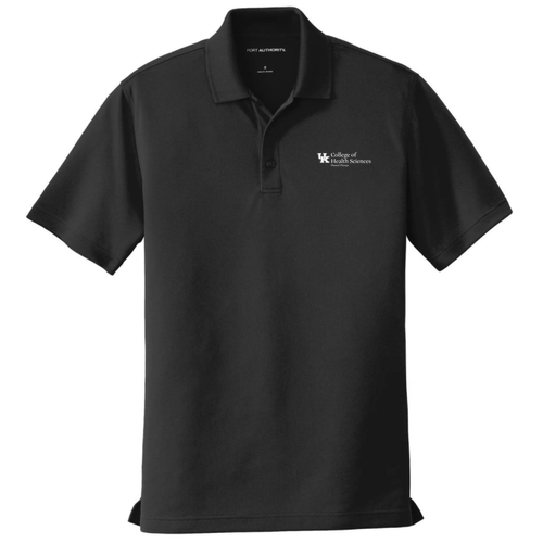 Port Authority Dry Zone UV Micro Mesh Polo -- Deep Black