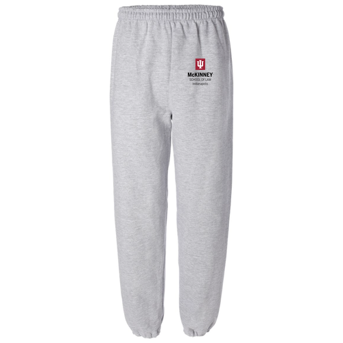 Gildan Elastic Bottom Sweatpants -- Sport Grey