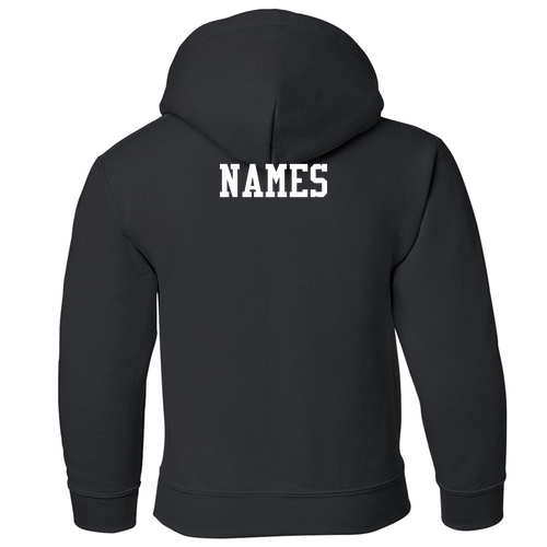 Morgantown Mambas Gildan Heavy Blend Youth Hooded Sweatshirt -- Black