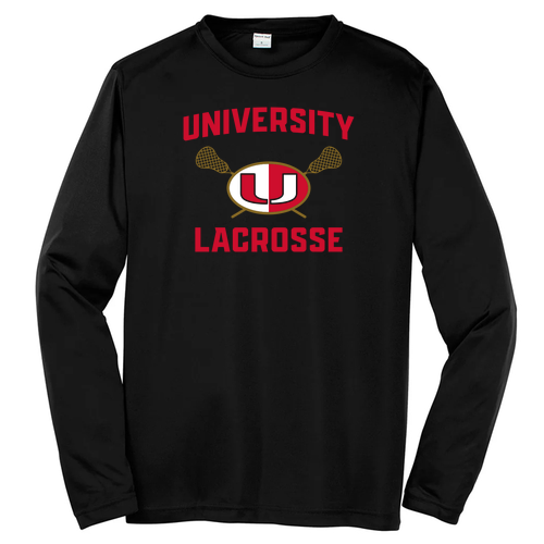 Sport Tek Long Sleeve Competitor -- Black