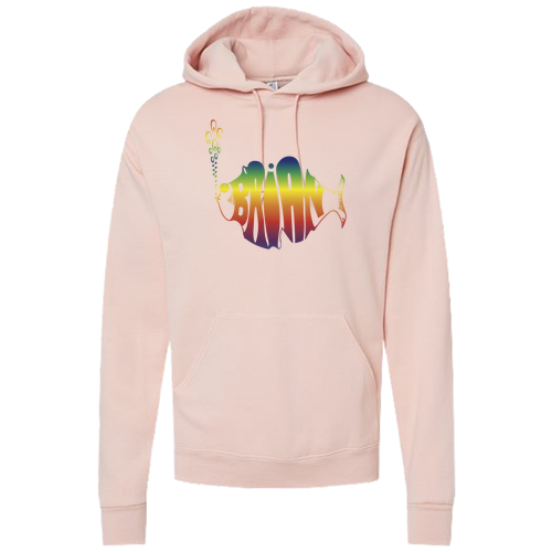Jerzees 8 oz 50/50 Nublend Adult Hooded Sweatshirt -- Blush Pink