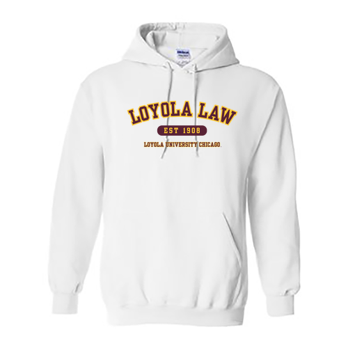 Loyola Law Hoodie -- White