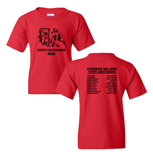 Gildan Heavy Cotton Basic Youth T-Shirt -- Red