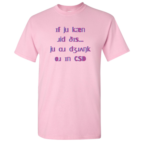 Gildan Heavy Cotton Basic T-Shirt -- Light Pink