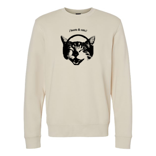 J. America BTB Fleece Crew -- Oyster