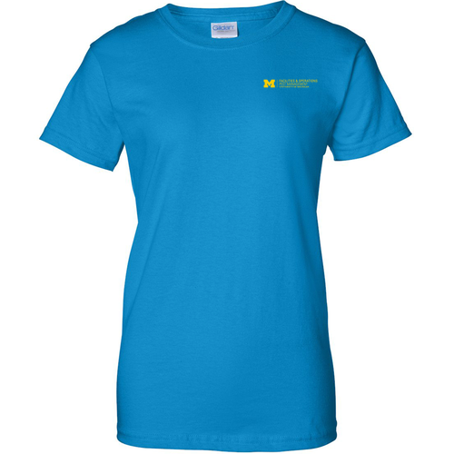Gildan Ultra Cotton Ladies Basic T-Shirt -- Sapphire, $10