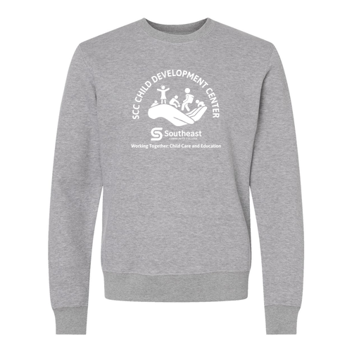 J. America BTB Fleece Crew -- Oxford