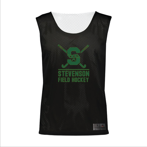 REQUIRED Reversible Pinnie -- Black / White